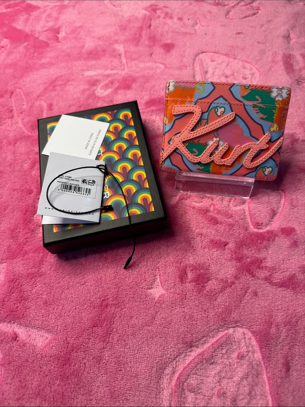 Kurt Geiger London Multicolor Card Holder – NWT – With Box - Picture 1 of 2